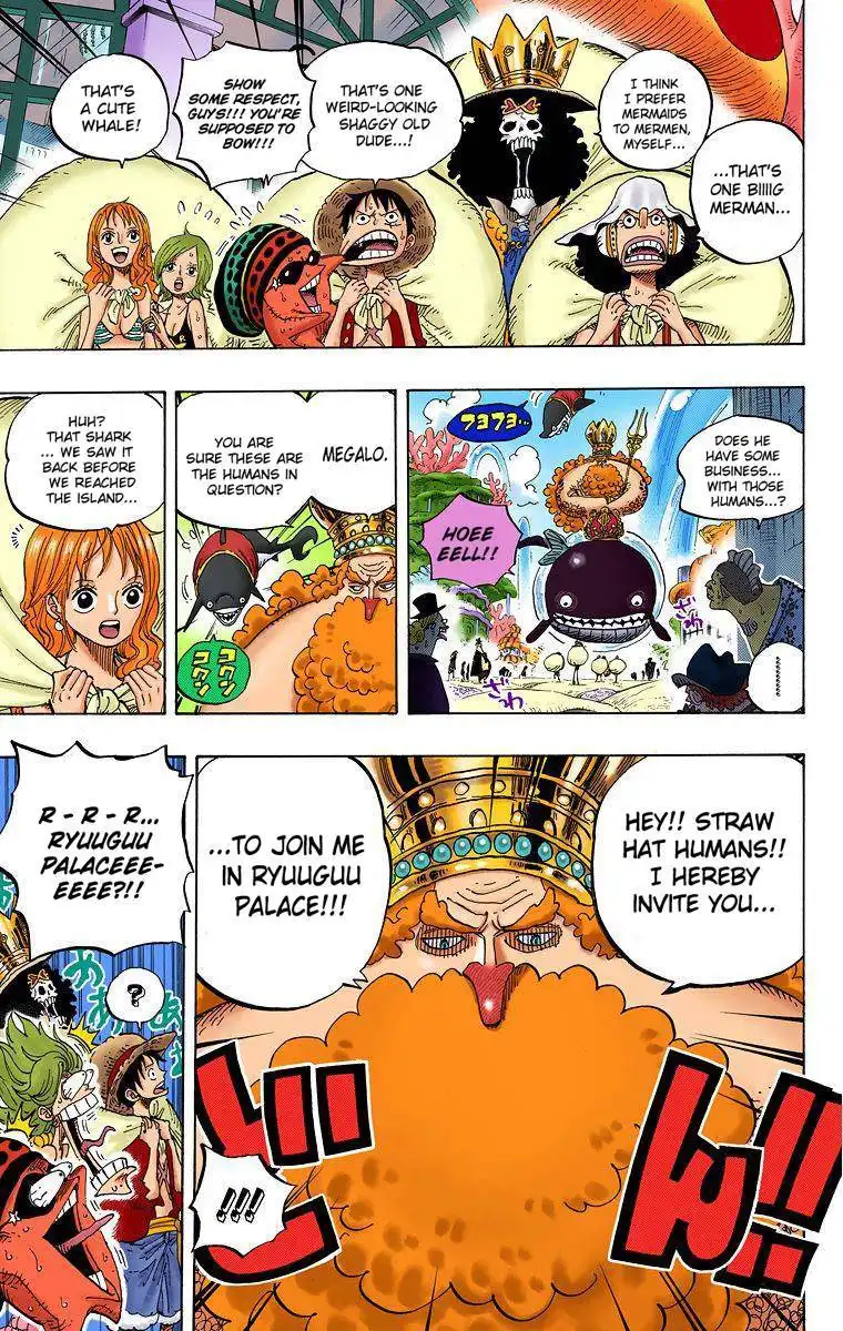 One Piece - Digital Colored Comics Chapter 611 11